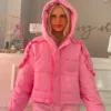 Coldhearted Cutie Ruffled Cotton Jacket – Cute & Warm Women’s Winter Outerwear