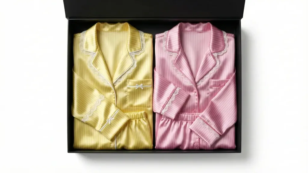 Satin Pajamas Gift Box